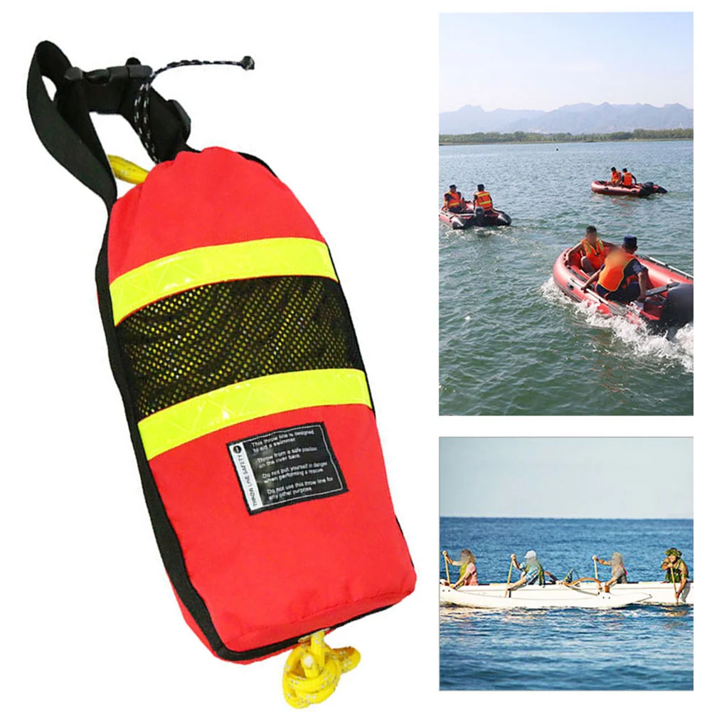 Rescue Rope Throw - Borsa da lancio con corda riflettente