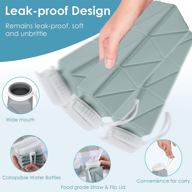Bottiglia d'acqua pieghevole d - Water Bag Collapsible recensione e prezzo