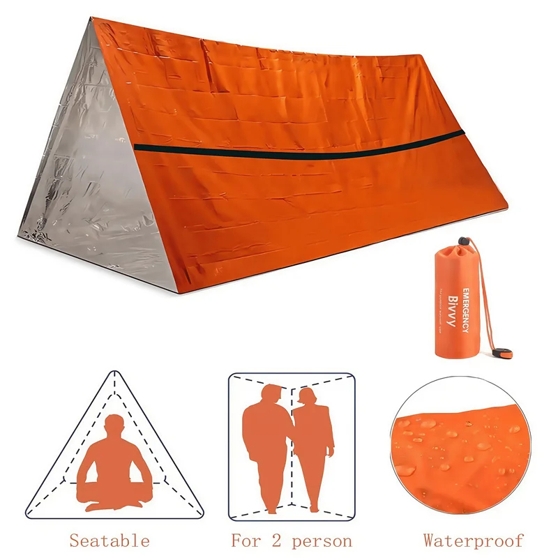 Tenda di Emergenza per 2 Perso - Bivy Bag Emergency recensione e prezzo