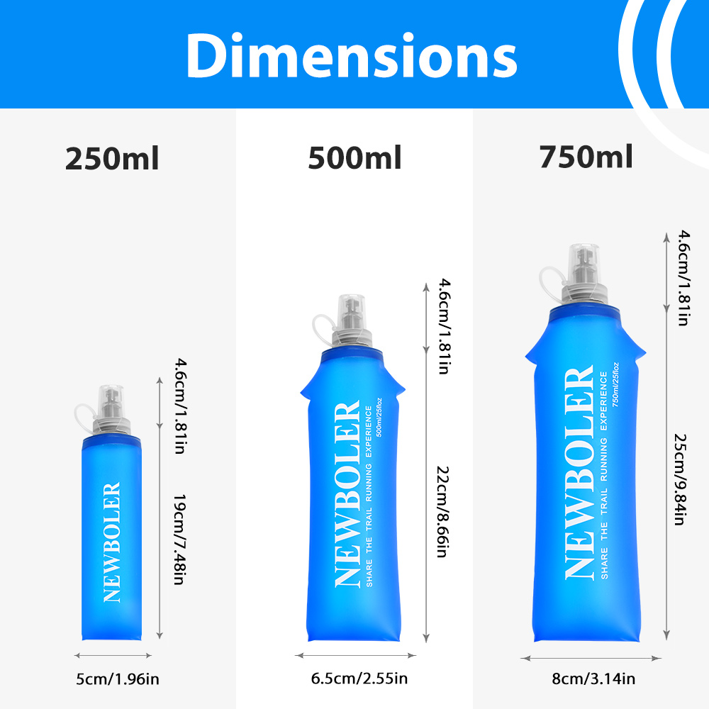 Bottiglia d'acqua da 750ML TPU - Water Bag Collapsible recensione e prezzo
