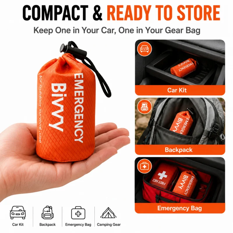 Sacco a Pelo di Emergenza, Sac - Bivy Bag Emergency recensione e prezzo